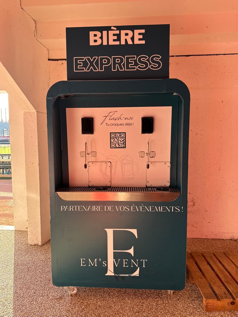 Bière Express EM'S, partenaire de vos événements