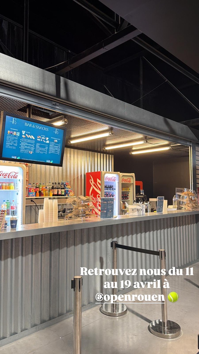 Buvette EM'S VENT à l'Open de Rouen